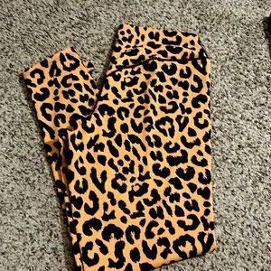 Balance athletica cheetah high rise leggings
